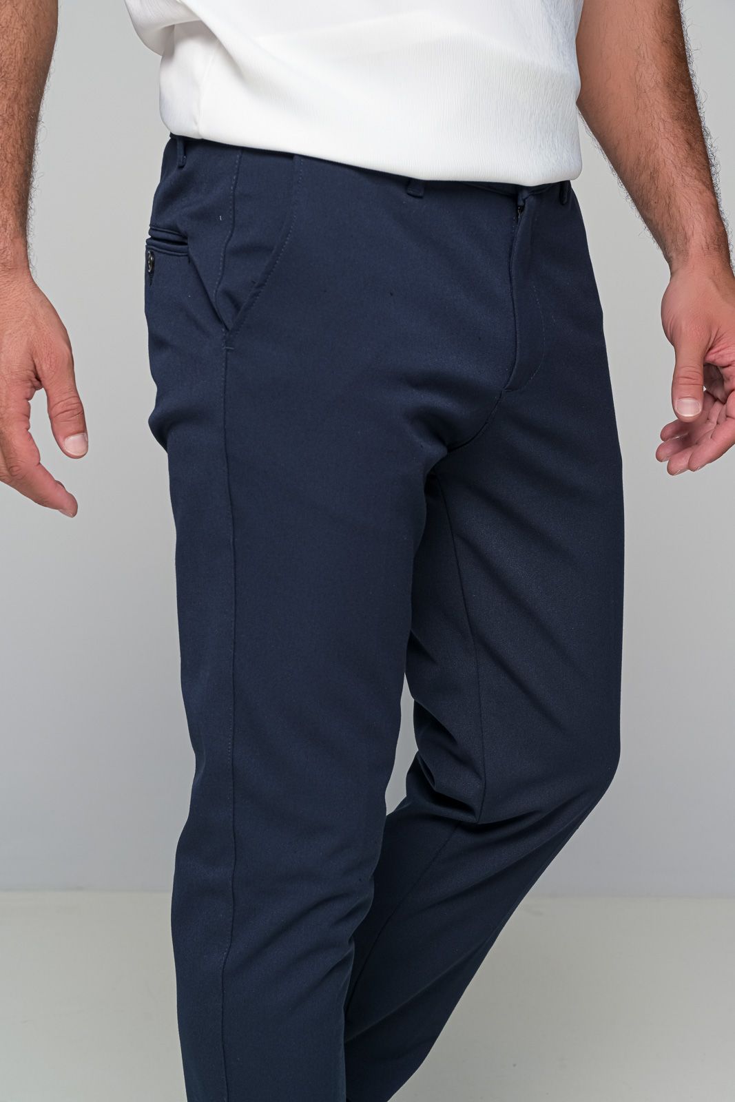 Παντελόνι Wool Blend Ben Tailor 1106 - Μπλε