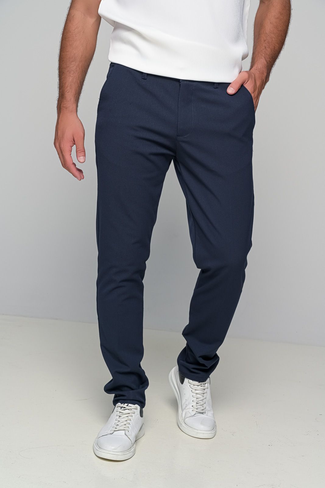 Παντελόνι Wool Blend Ben Tailor 1106 - Μπλε