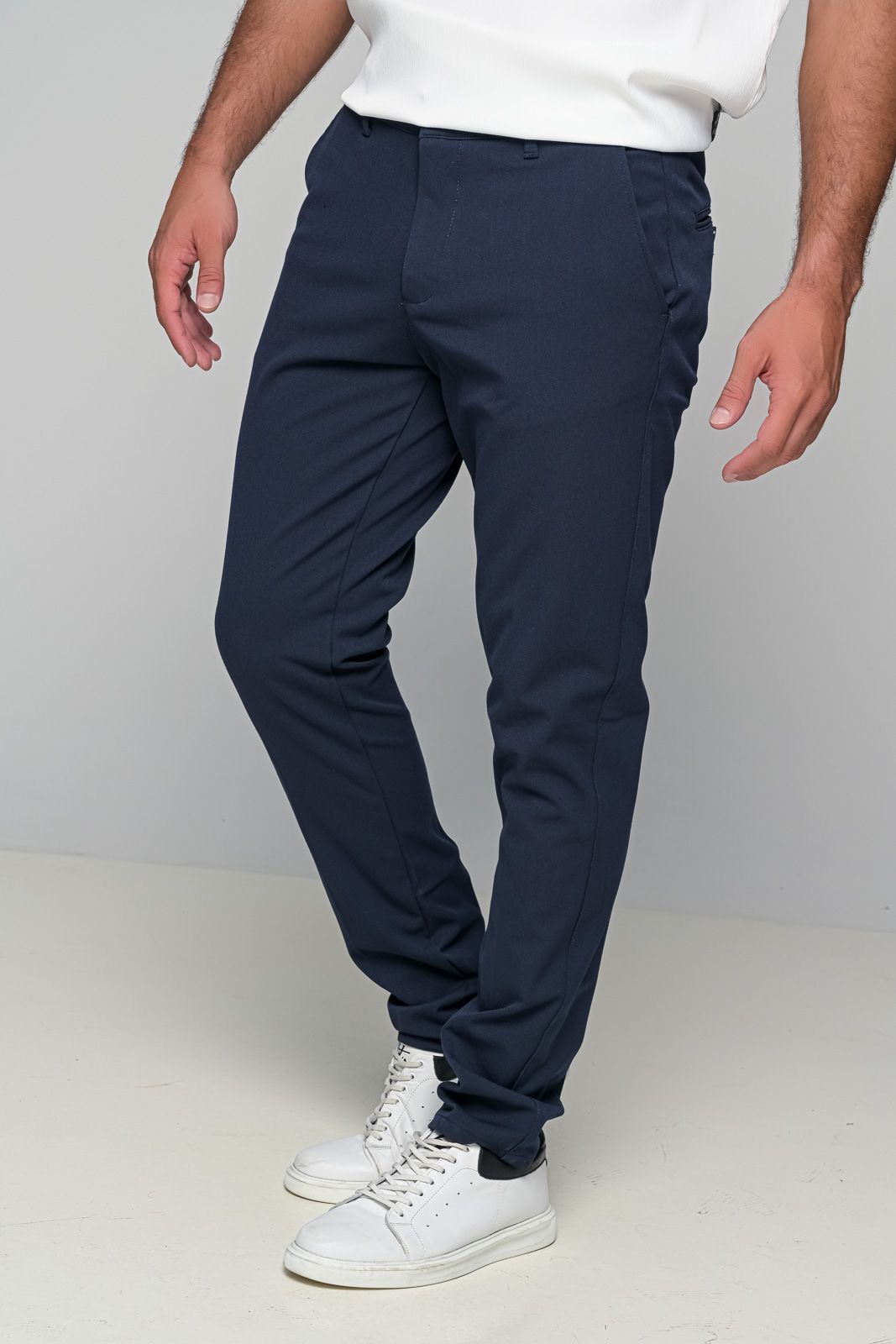 Παντελόνι Wool Blend Ben Tailor 1106 - Μπλε