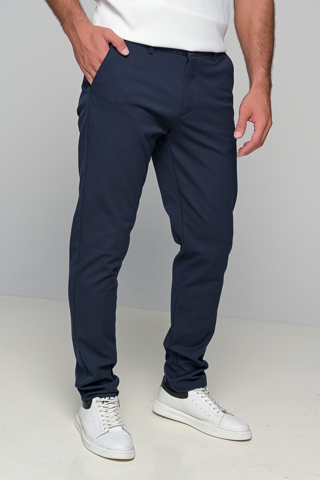 Παντελόνι Wool Blend Ben Tailor 1106 - Μπλε