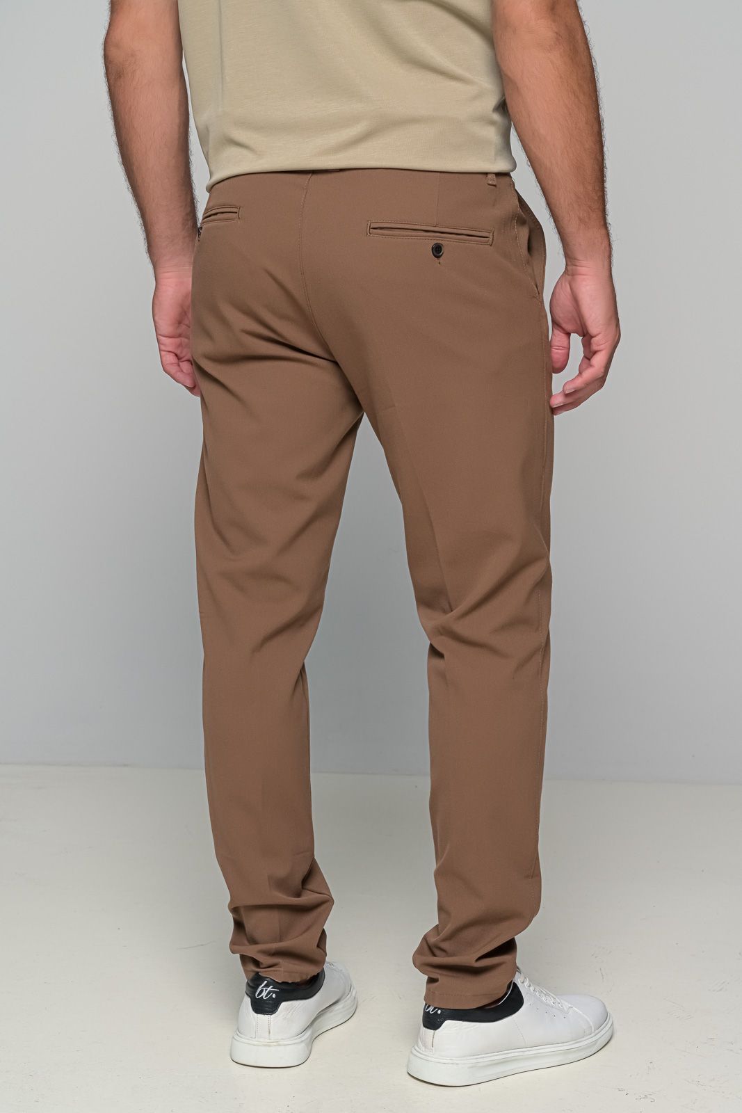 Παντελόνι Wool Blend Ben Tailor 1106 - Πούρο