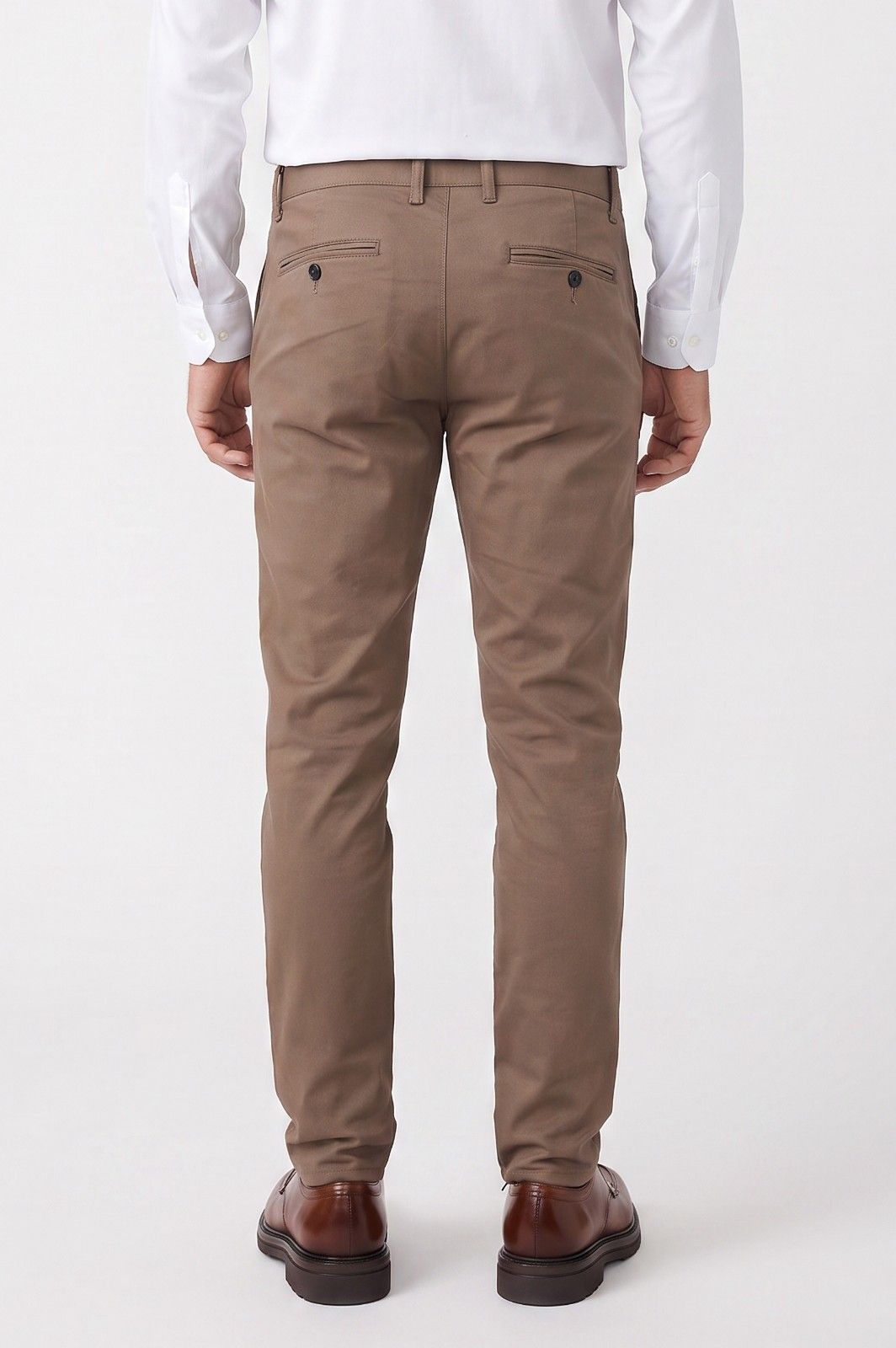 Παντελόνι Chino Πικέ Clark Ben Tailor 1853 - Καμηλό