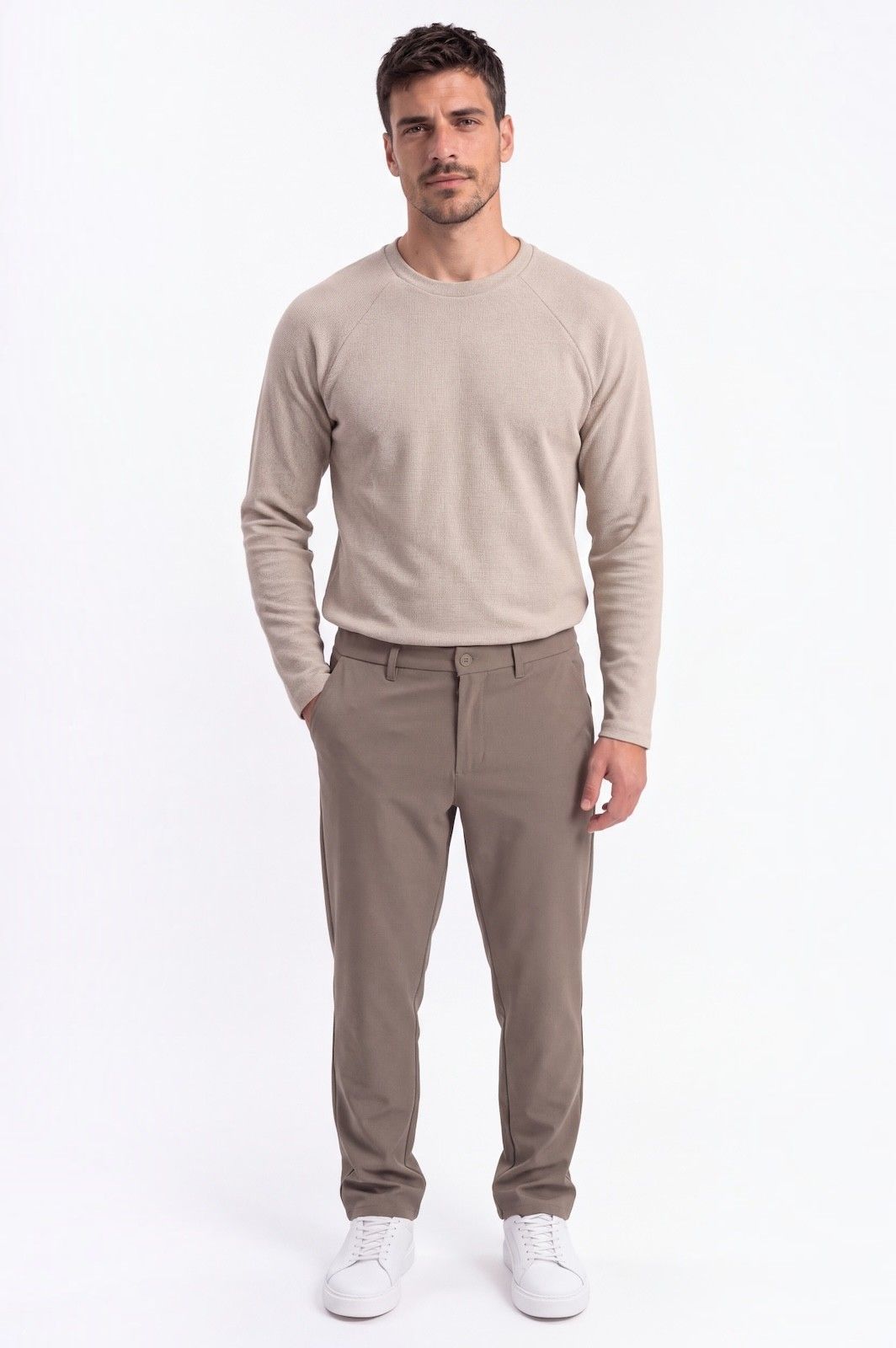 Μακρυμάνικη Μπλούζα Rusty Ben Tailor 1924 - Μπεζ