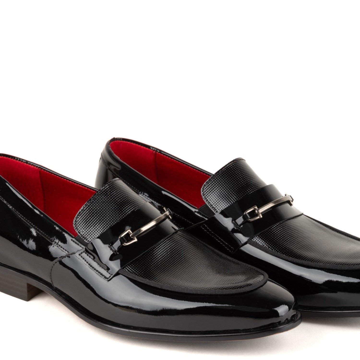 Ανδρικά Λουστρίνι Loafer Παπούτσια Raymont ART-464 Μαύρο