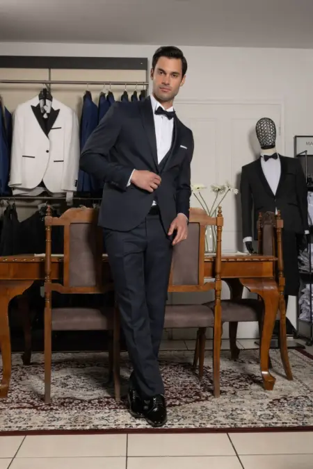 Κοστούμι με γιλέκο & παπιγιόν #116