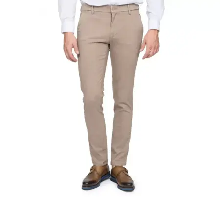 Παντελόνι Βαμβακερό Chinos Modern Fit Μπεζ CH117-1