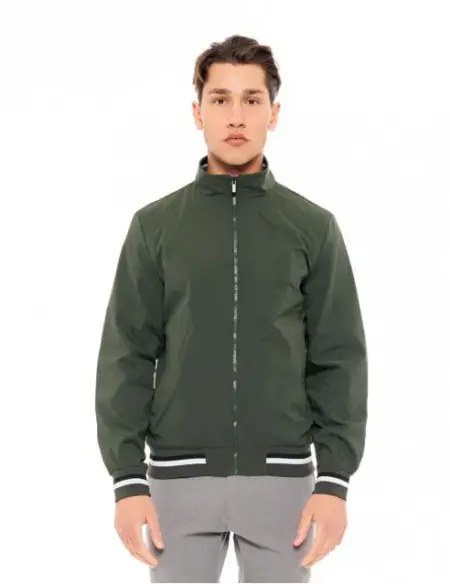 Biston fashion ανδρικό πανωφόρι με γιακά