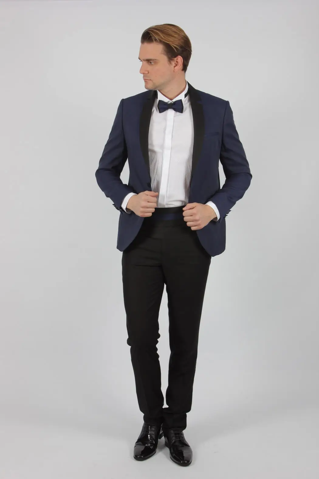 Γαμπριάτικο Slim Fit Κουστούμι Senso Diverso 510-01