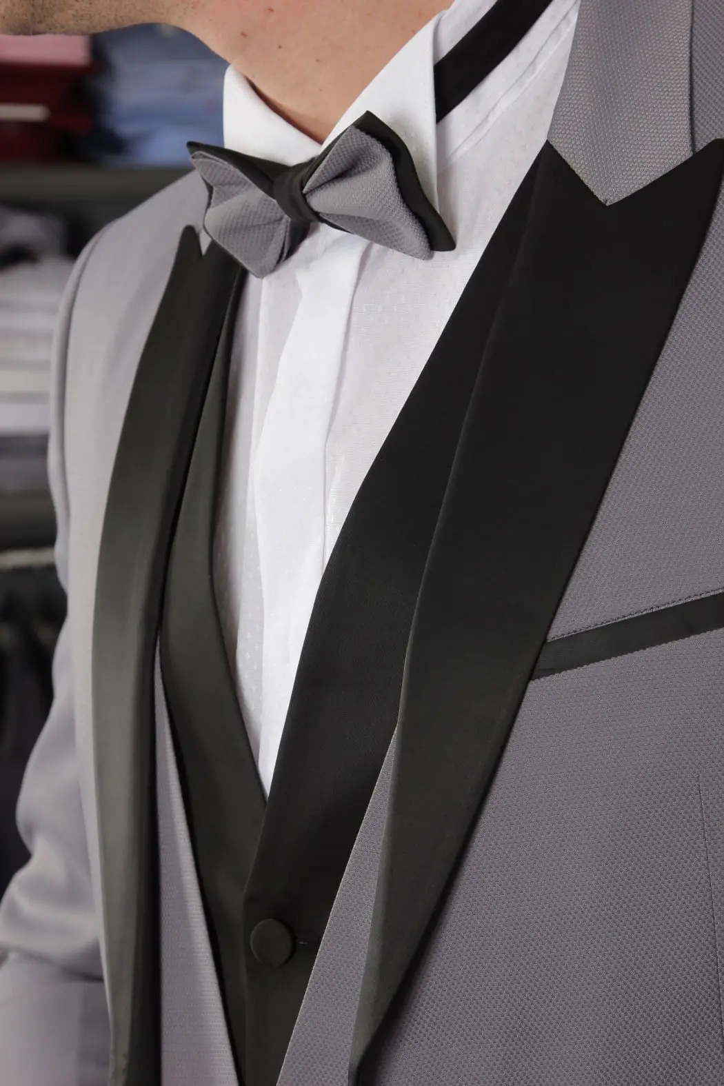 Γαμπριάτικο Slim Fit Κουστούμι Senso Diverso 516-03