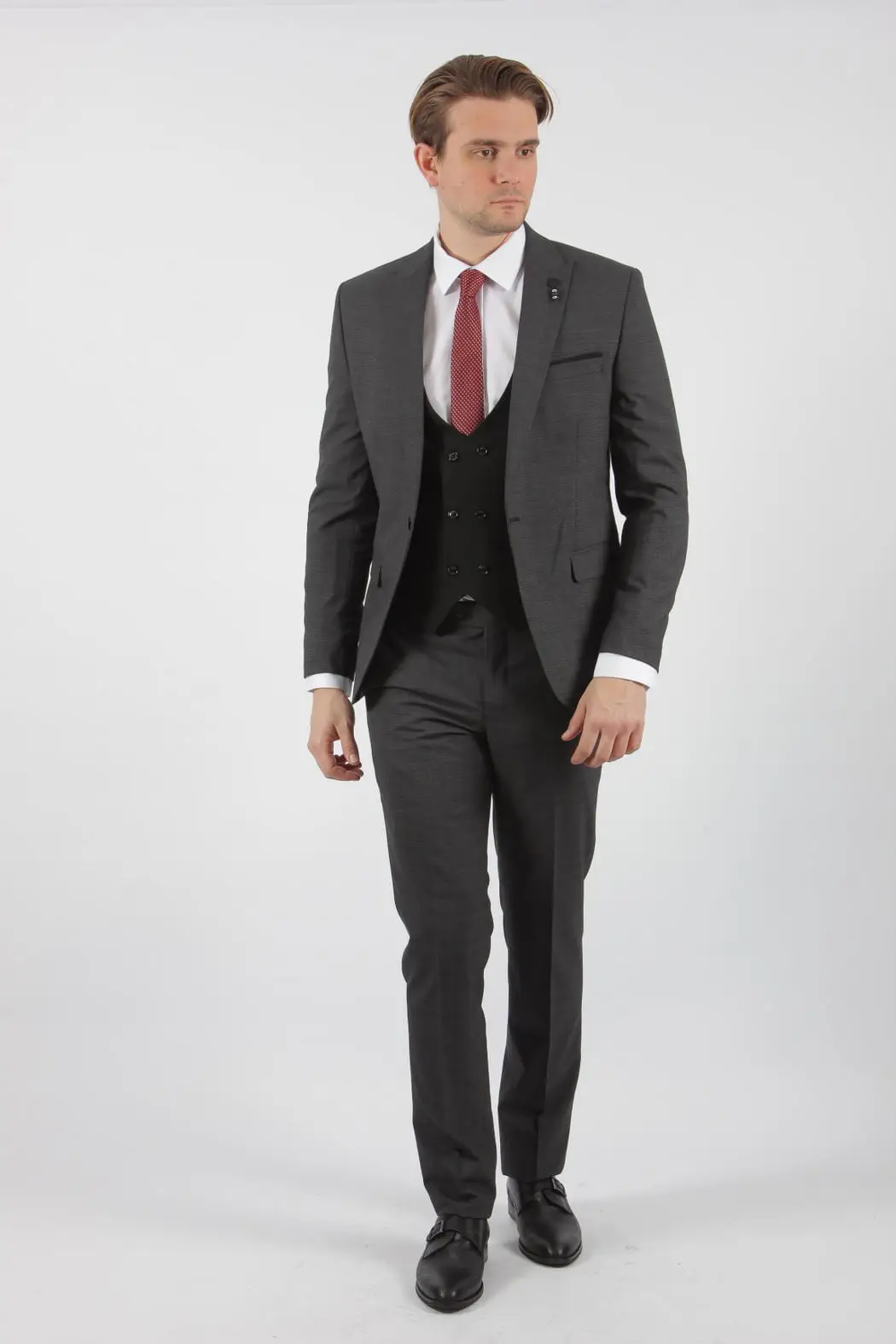 Ανδρικό Slim Fit Κουστουμι Senso Diverso 517-02