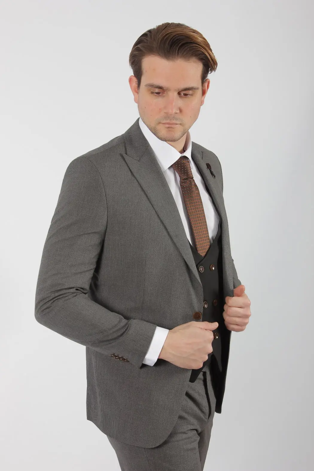 Ανδρικό Slim Fit Κουστούμι Senso Diverso  517-06
