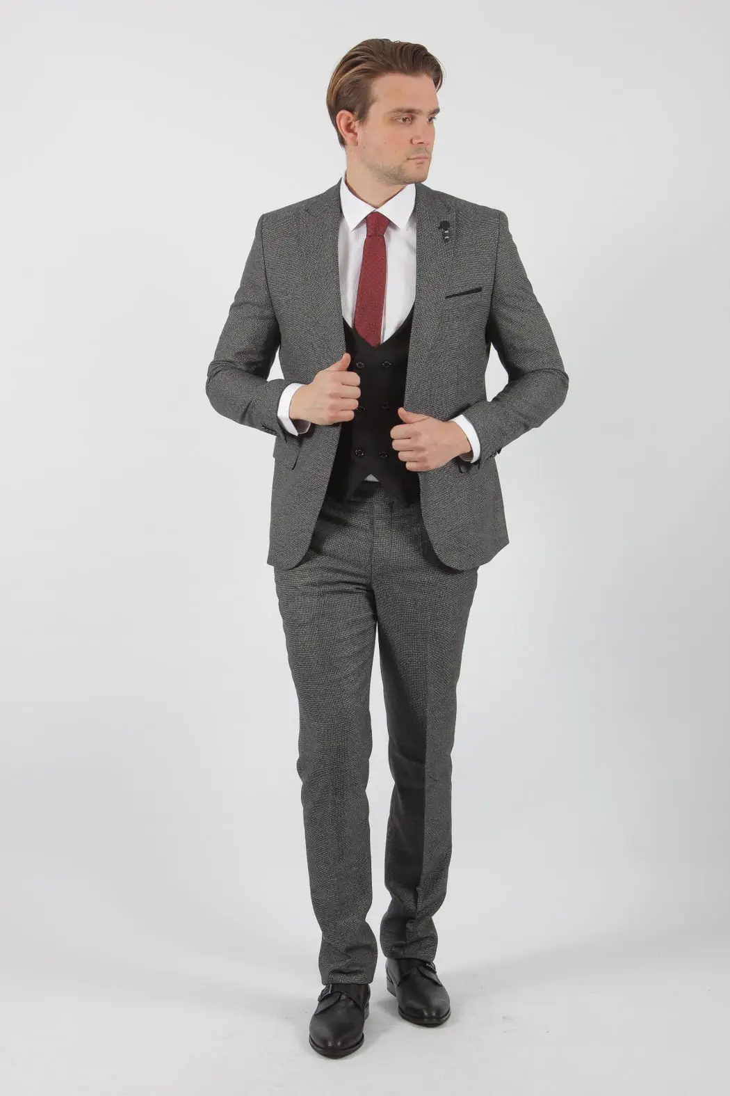 Ανδρικό Slim Fit Κουστουμι Senso Diverso  517-07