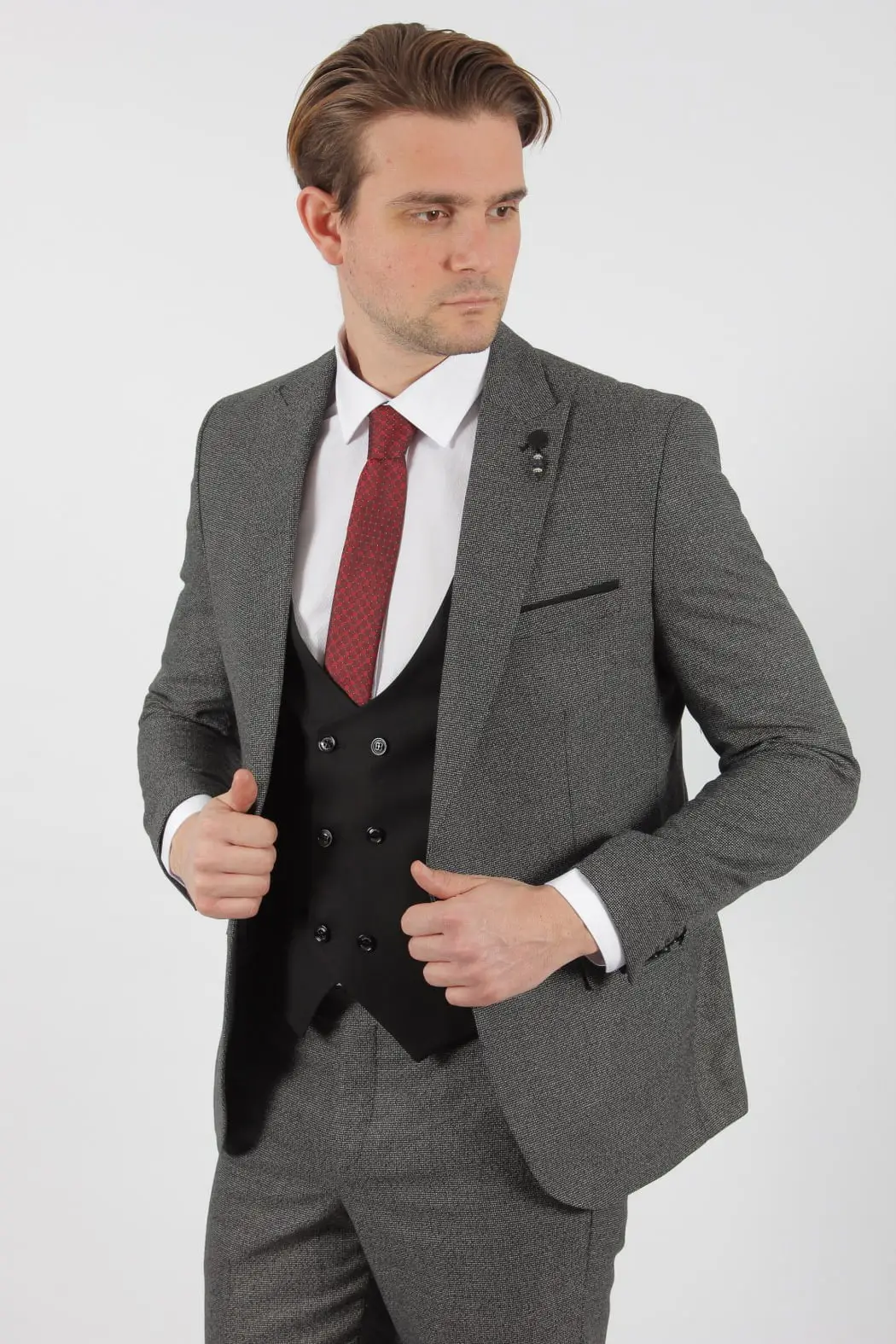 Ανδρικό Slim Fit Κουστουμι Senso Diverso  517-07