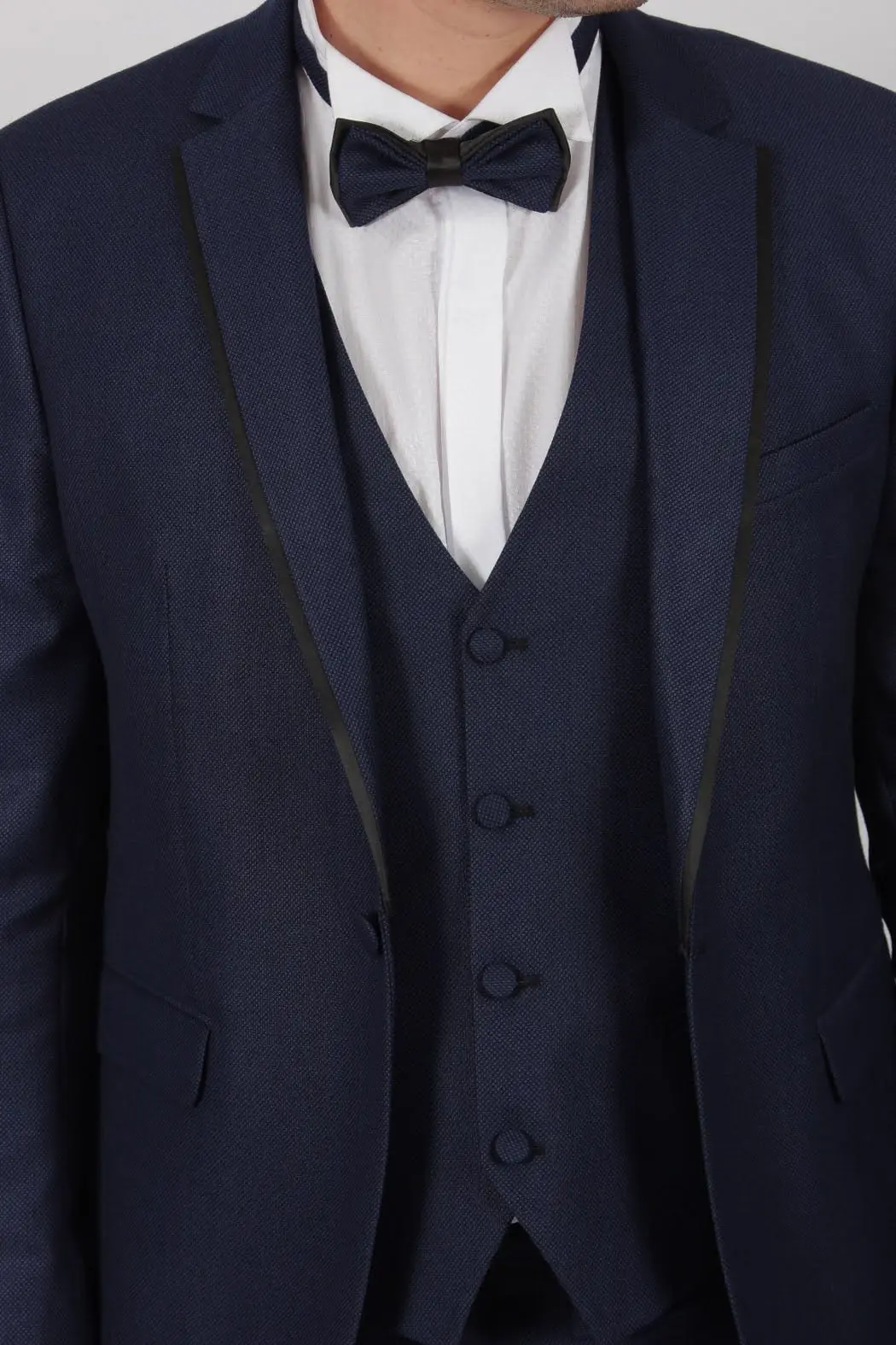 Γαμπριάτικο Slim Fit Κουστούμι Senso Diverso 519-04