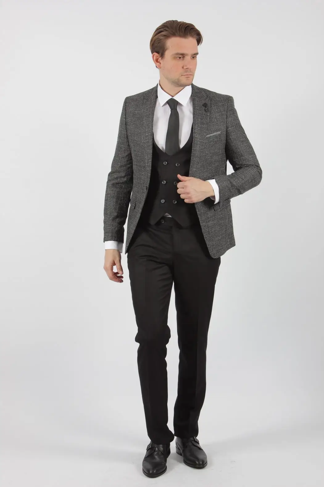 Ανδρικό Slim Fit Κουστούμι Senso Diverso 520-09