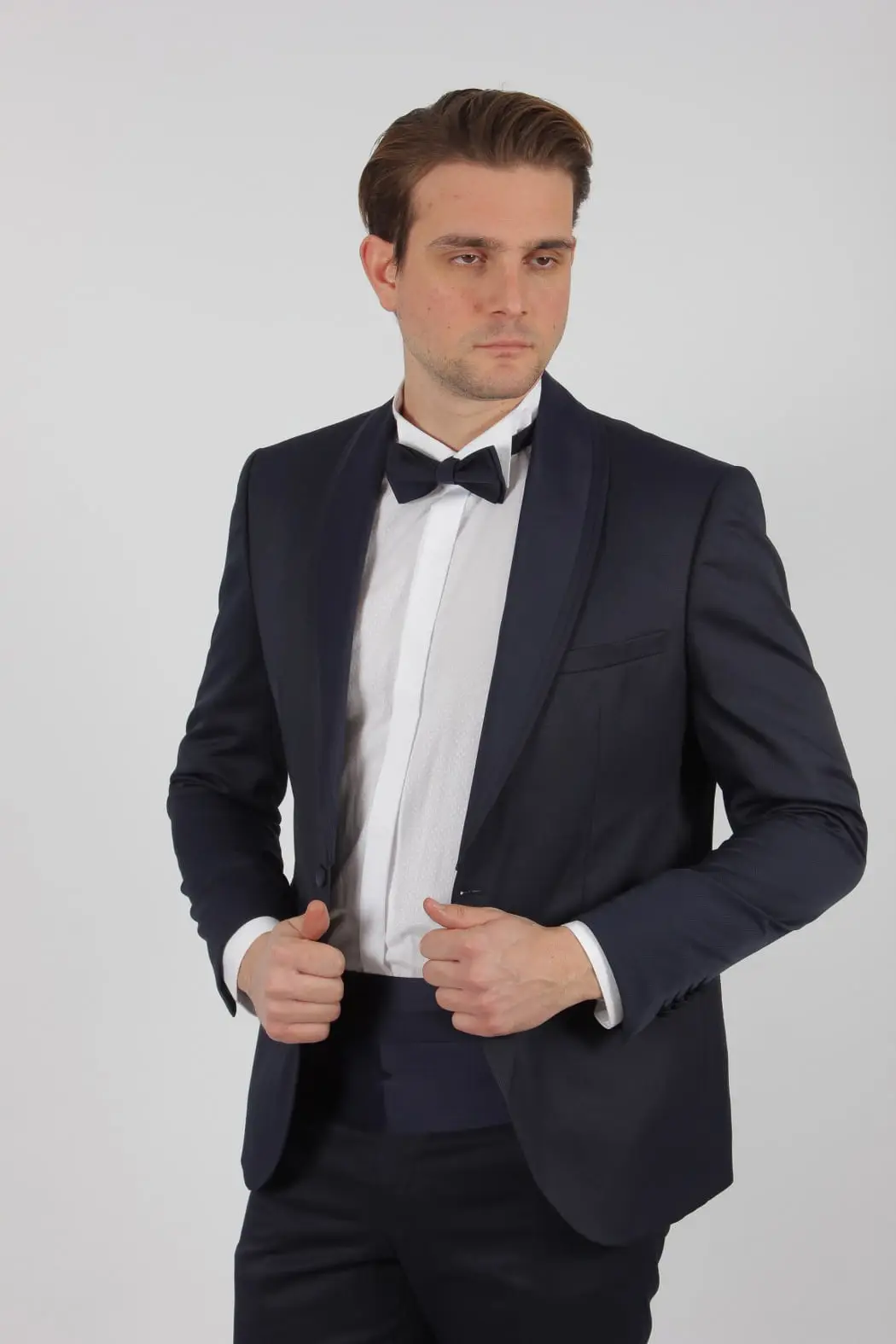 Γαμπριάτικο Slim Fit Κουστούμι Senso Diverso 6014-09