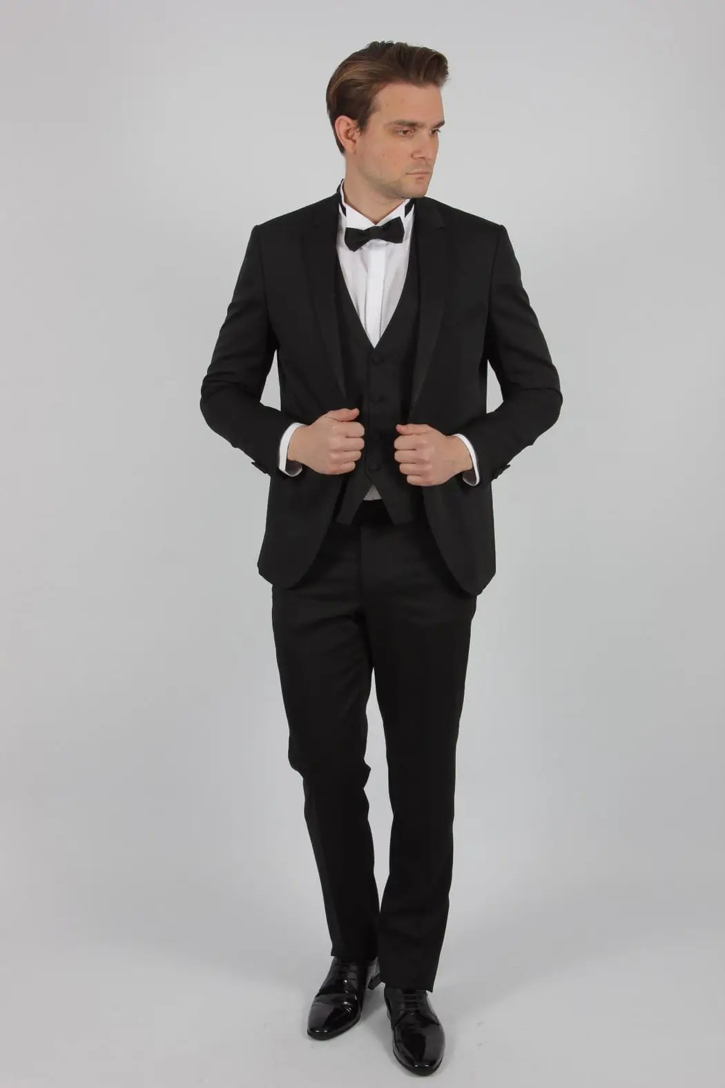 Γαμπριάτικο Slim Fit Κουστούμι Senso Diverso 6390-11