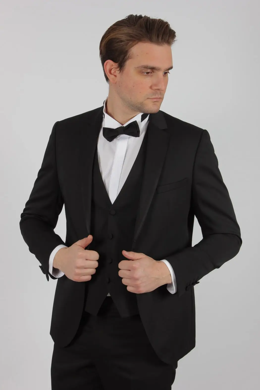Γαμπριάτικο Slim Fit Κουστούμι Senso Diverso 6390-11