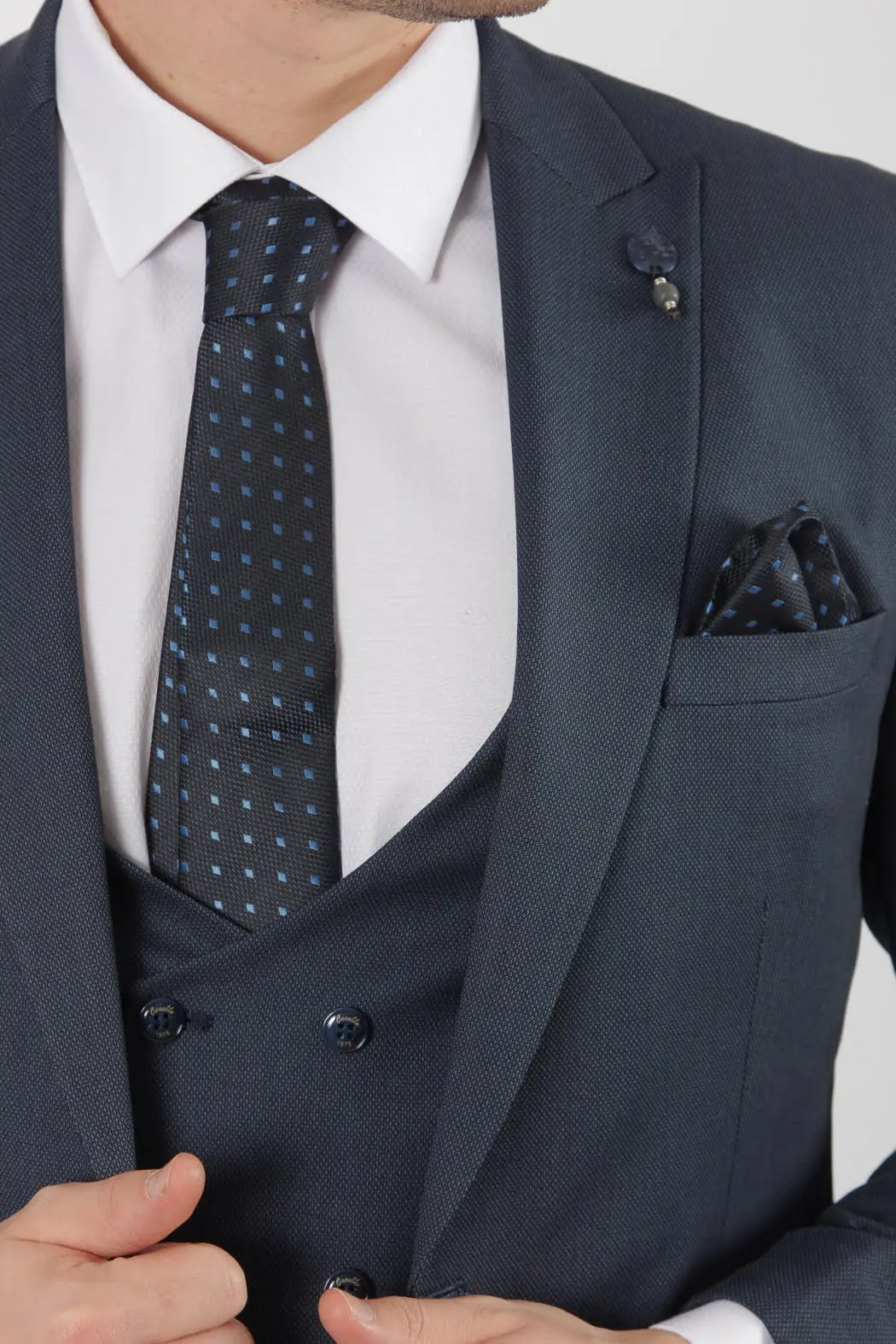 Ανδρικό Slim Fit Κουστούμι Senso Diverso 751-19