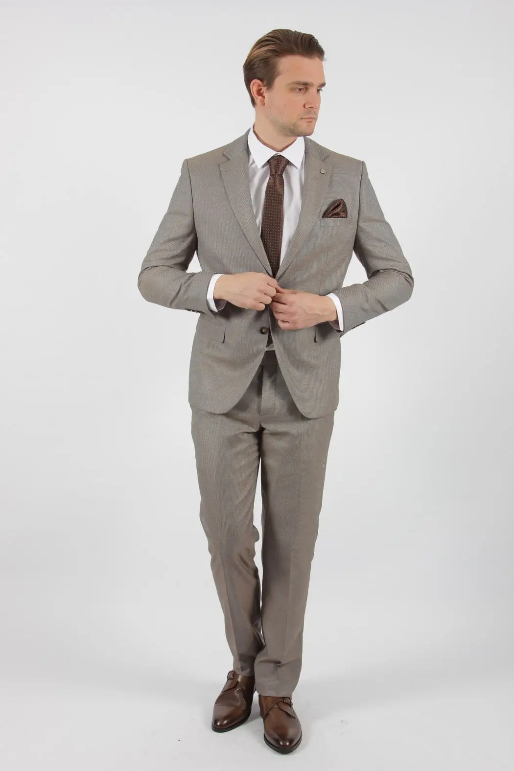 Ανδρικό Slim Fit Κουστούμι Senso Diverso  95-3482-08