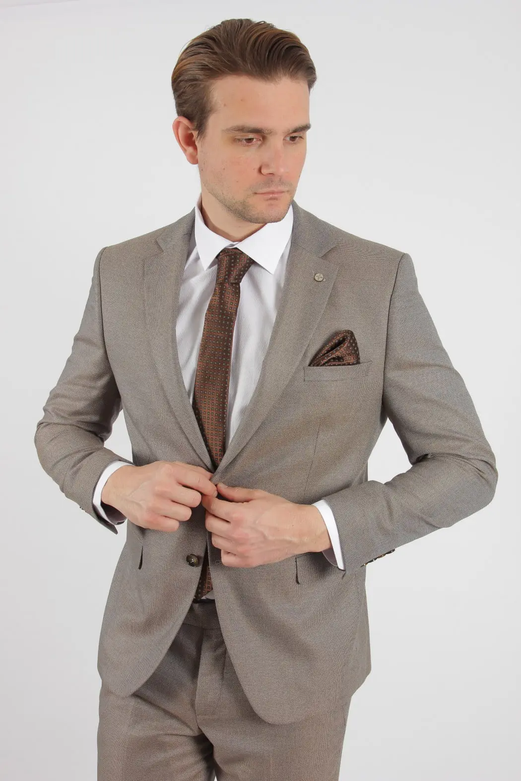 Ανδρικό Slim Fit Κουστούμι Senso Diverso  95-3482-08
