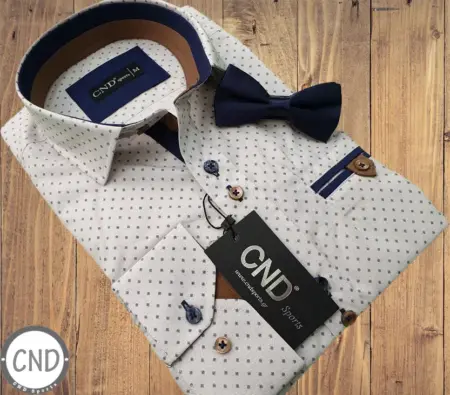 Πουκάμισο Cnd Sports Μακρυμάνικο Σε Στενή Γραμμή 8600