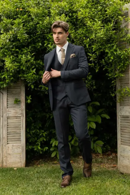 Ανδρικό Slim Fit  Κοστούμι Noble Kapralos SU-09