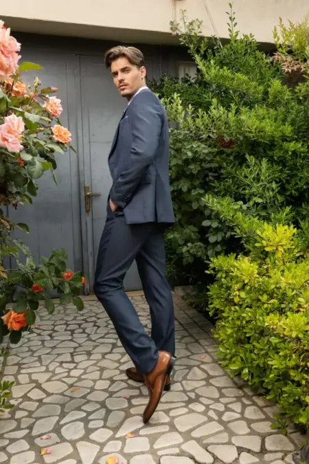 Ανδρικό Slim Fit Κοστούμι Noble Kapralos SU-07