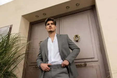 Ανδρικό Slim Fit Κοστούμι Noble Kapralos SU-10