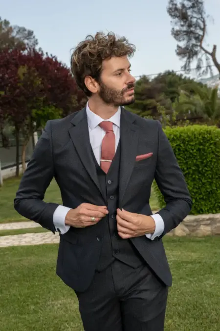 Ανδρικό Slim Fit  Κοστούμι Senso Diverso Su24-03