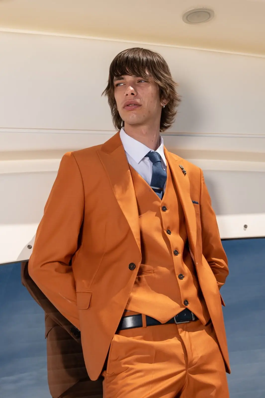 Ανδρικό Slim Fit  Κοστούμι Senso Diverso SS-54