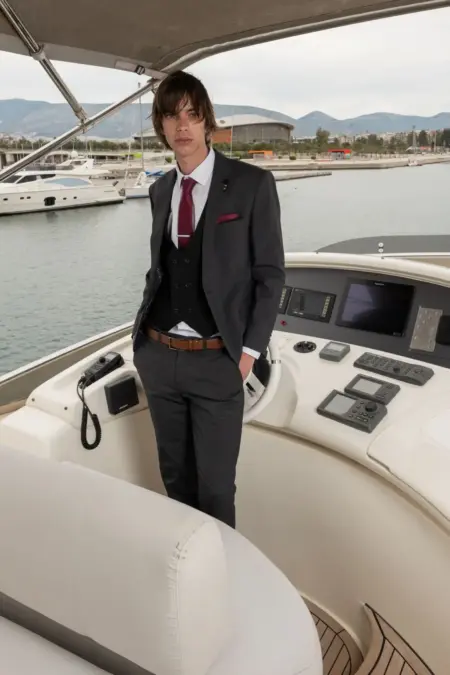 Ανδρικό Slim Fit Κοστούμι Senso Diverso S24-39