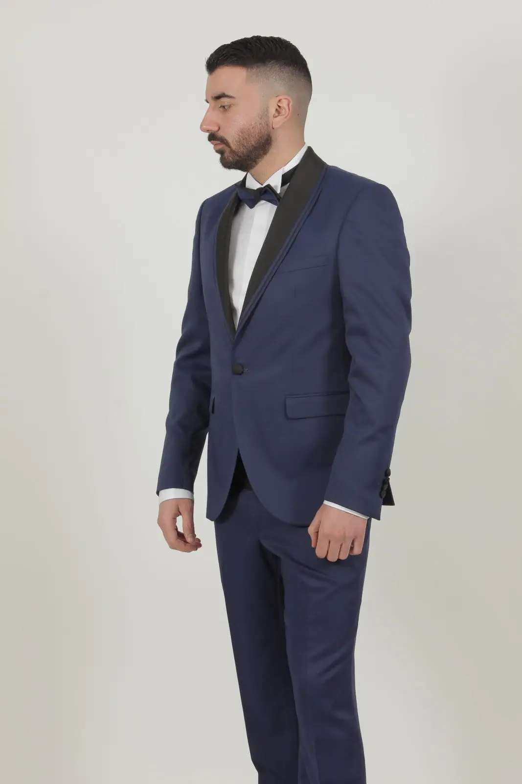 Γαμπριάτικο Slim Fit Κουστούμι Senso Diverso 6014