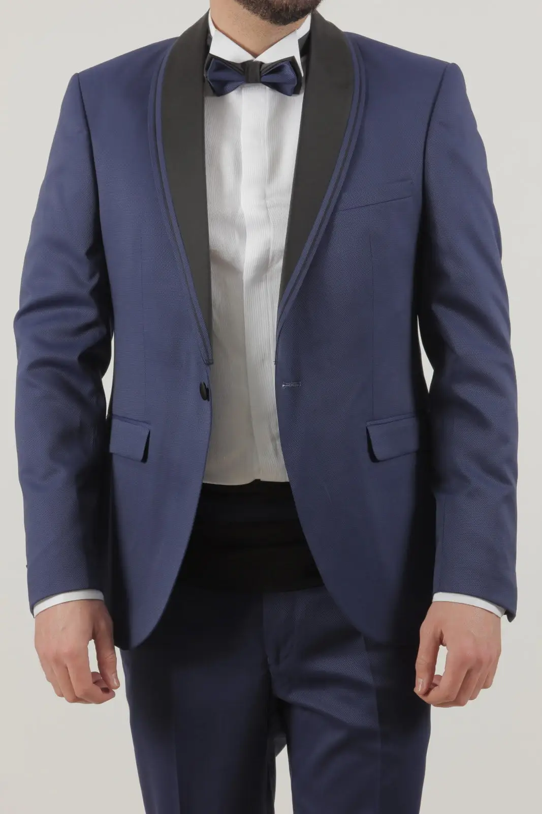Γαμπριάτικο Slim Fit Κουστούμι Senso Diverso 6014