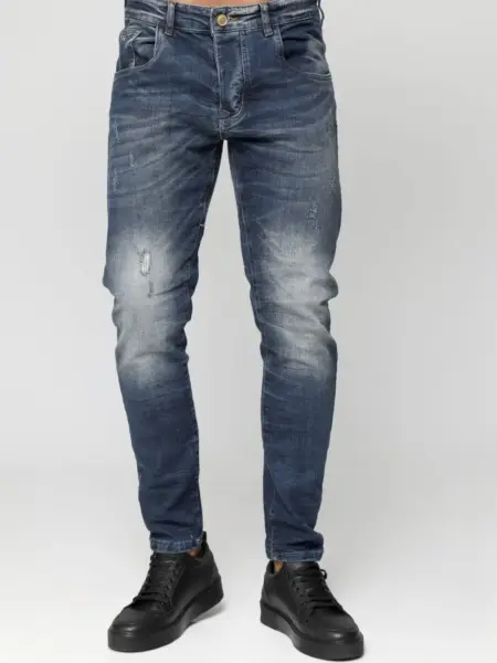 Ανδρικό Παντελόνι Jean London 5829 Blue