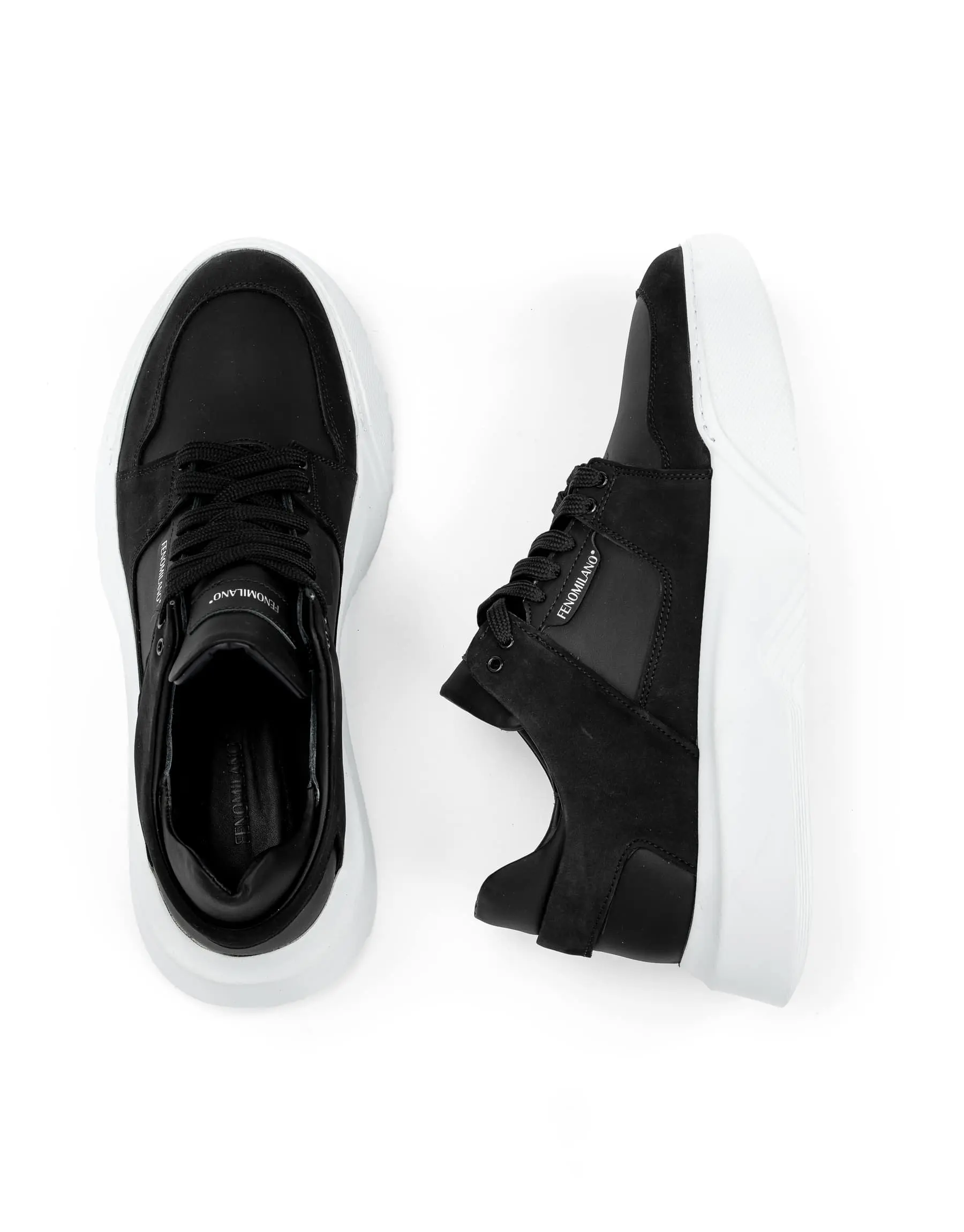 Ανδρικά Δερμάτινα Παπούτσια Sneakers Δίπατα 2325