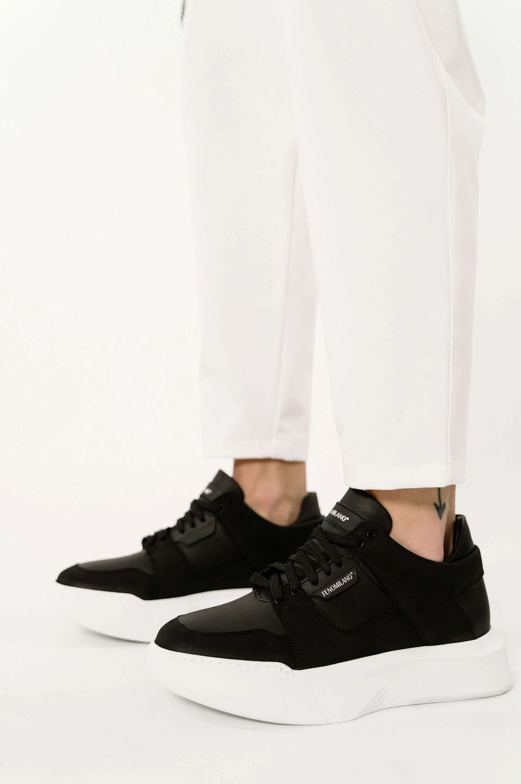 Ανδρικά Δερμάτινα Παπούτσια Sneakers Δίπατα 2325