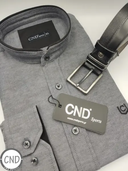 Ανδρικό Βαμβακερό Πουκάμισο Slim Fit CND Sports 255