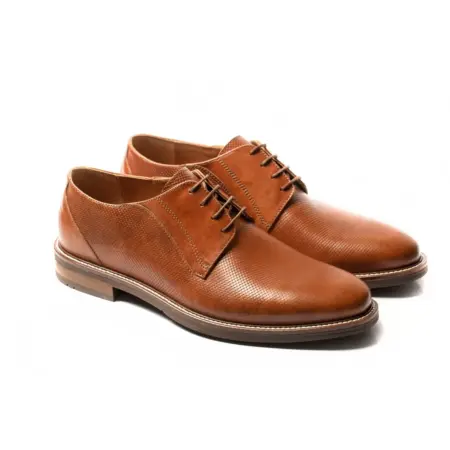 Ανδρικά Lace Ups παπούτσια Raymont χρώμα καφέ ART-628