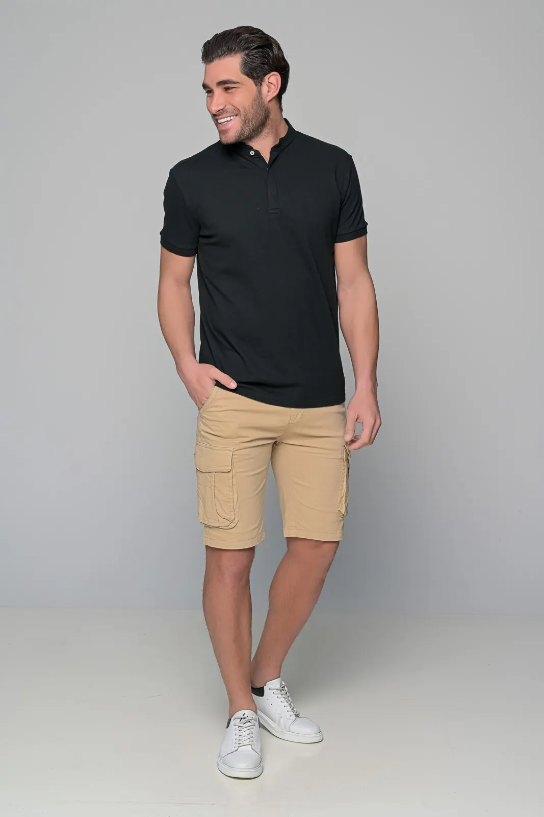 Κοντομάνικη Μπλούζα Πόλο Sandstone Ben Tailor