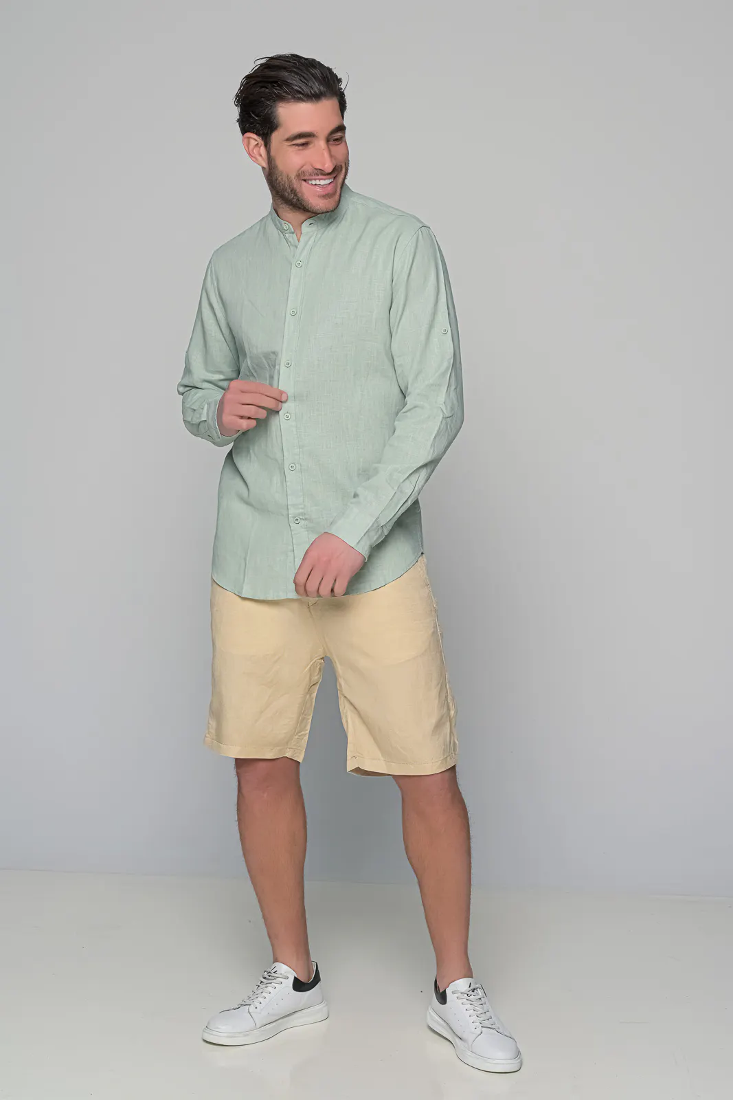 Πουκαμισο Linen Nautical Ben Tailor