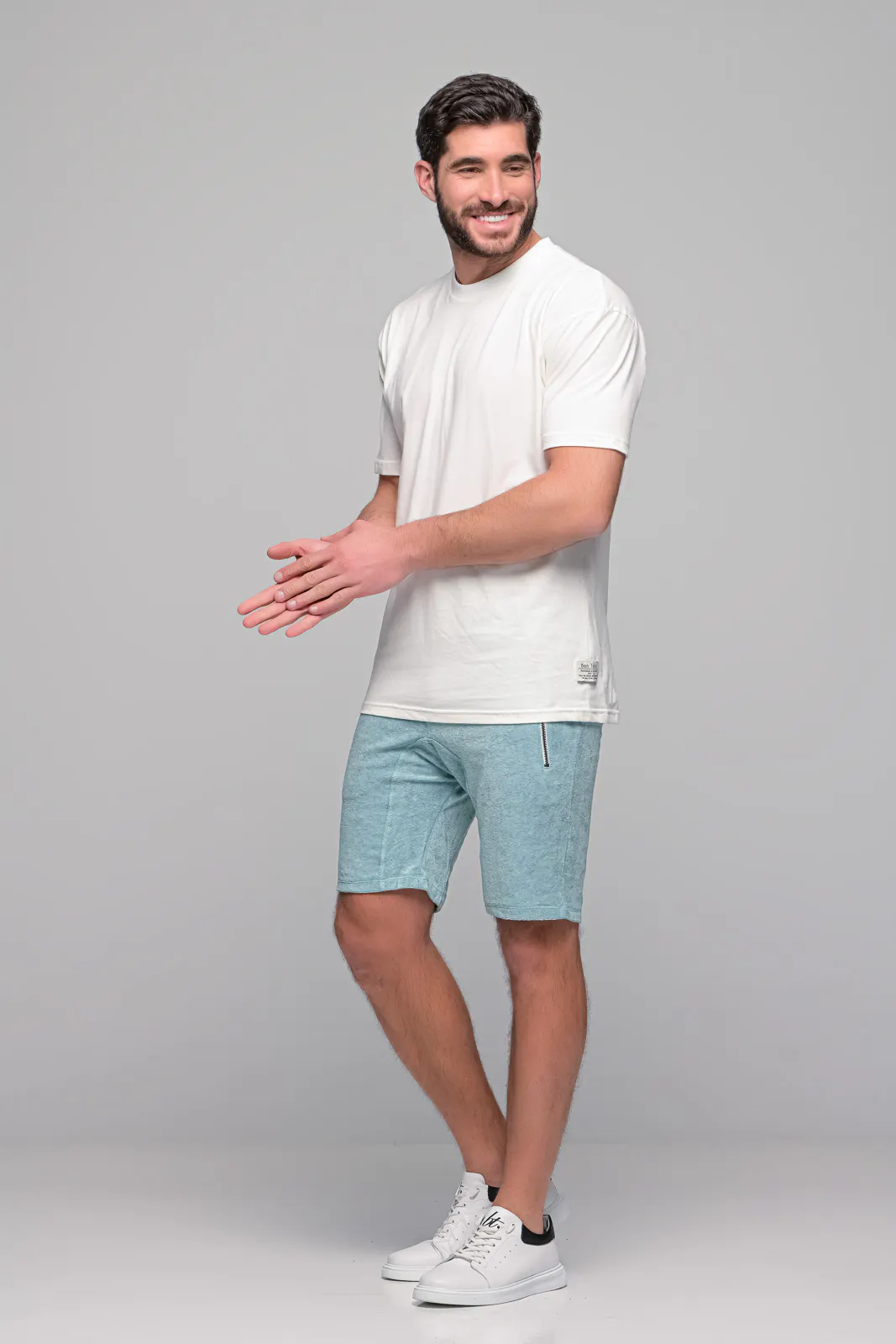 Κοντομάνικη Μπλούζα Cracked Logo Ben Tailor