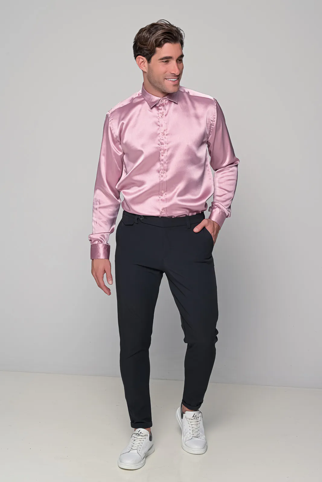 Πουκαμισο Satin Ben Tailor