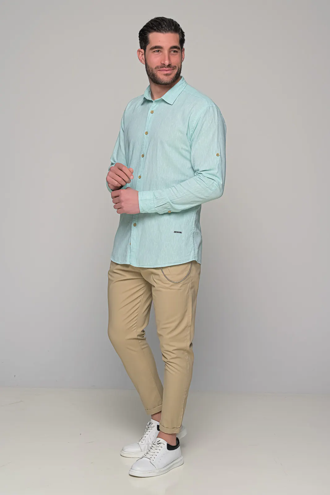 Πουκαμισο Λινο Island Ben Tailor