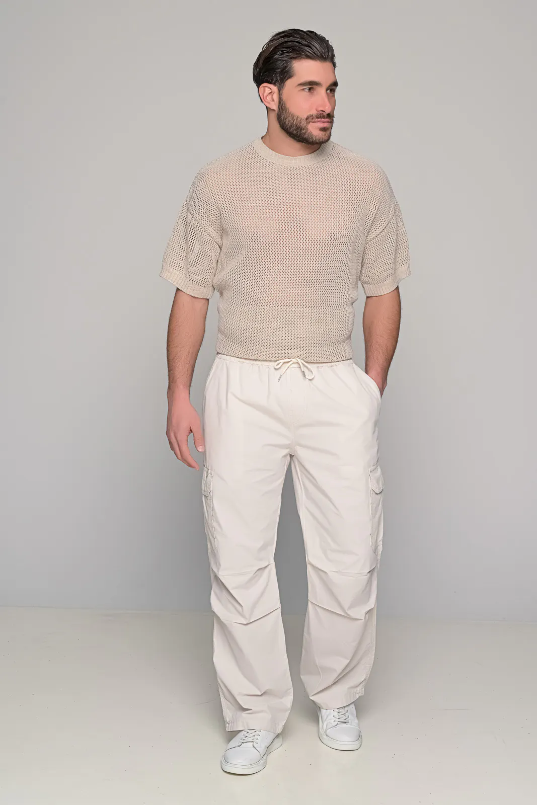Κοντομάνικη Μπλούζα Πλεχτη Sailor Ben Tailor
