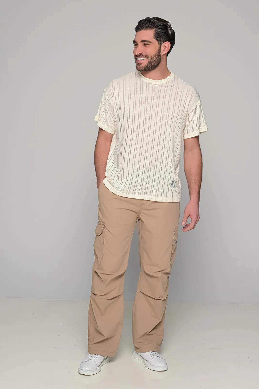 Κοντομάνικη Μπλούζα Πλεχτο Resort Ben Tailor