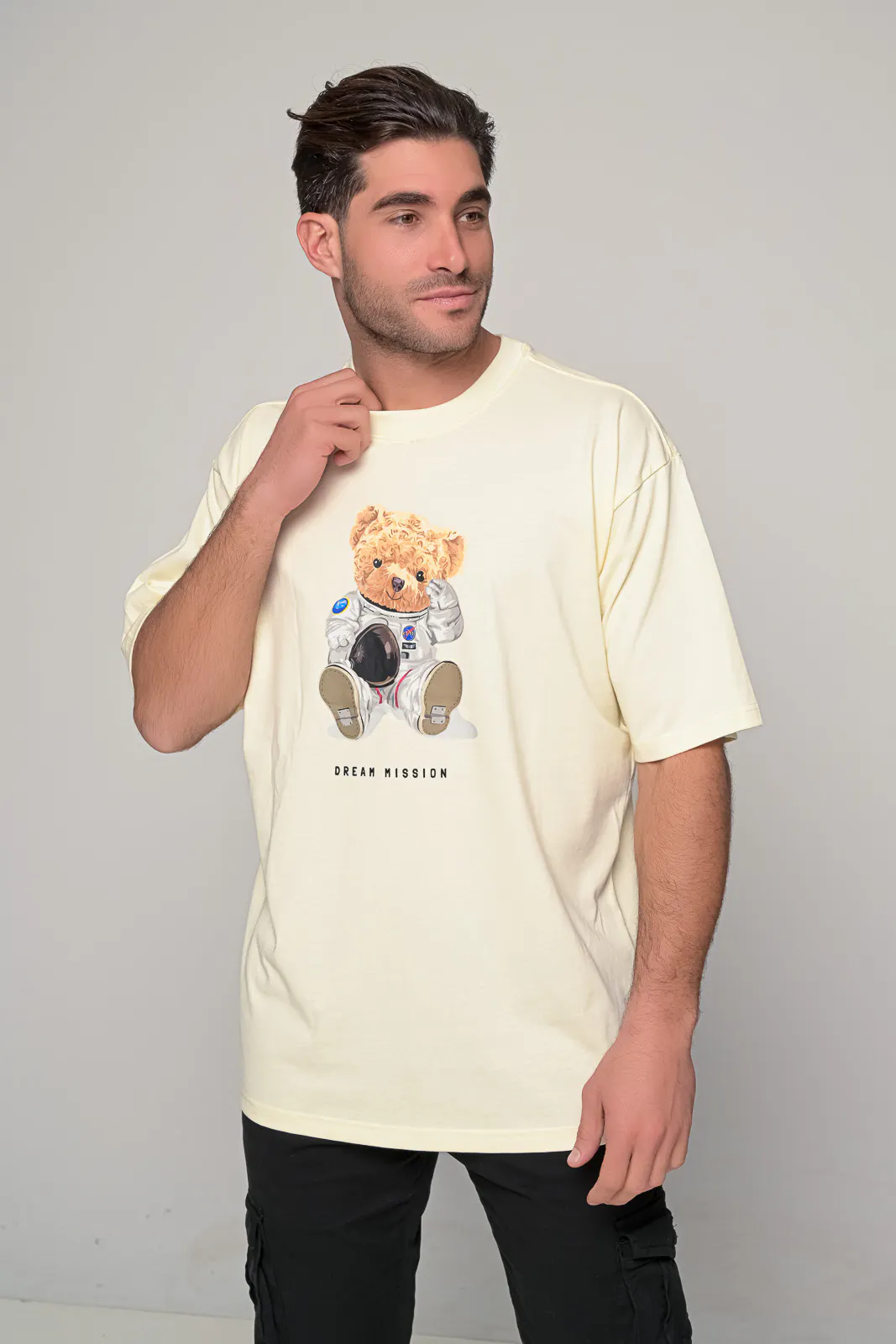 Κοντομάνικη Μπλούζα Astro Teddy Ben Tailor