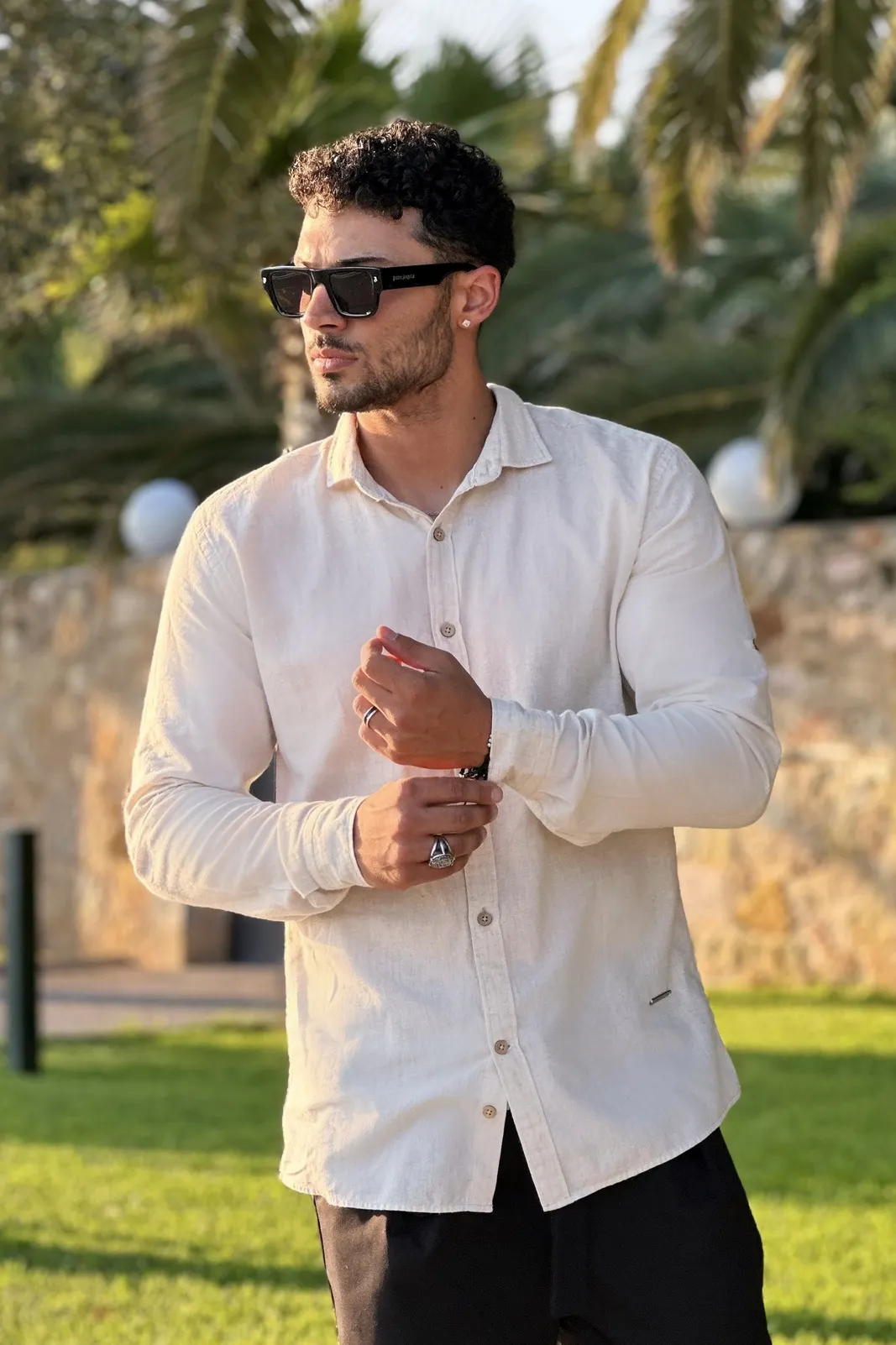 Πουκαμισο Λινο Island Ben Tailor