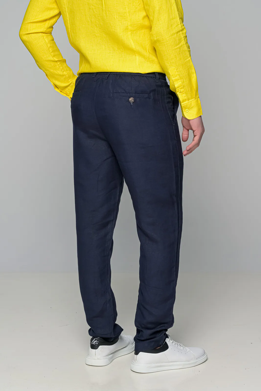 Παντελονι Linen Coral Ben Tailor