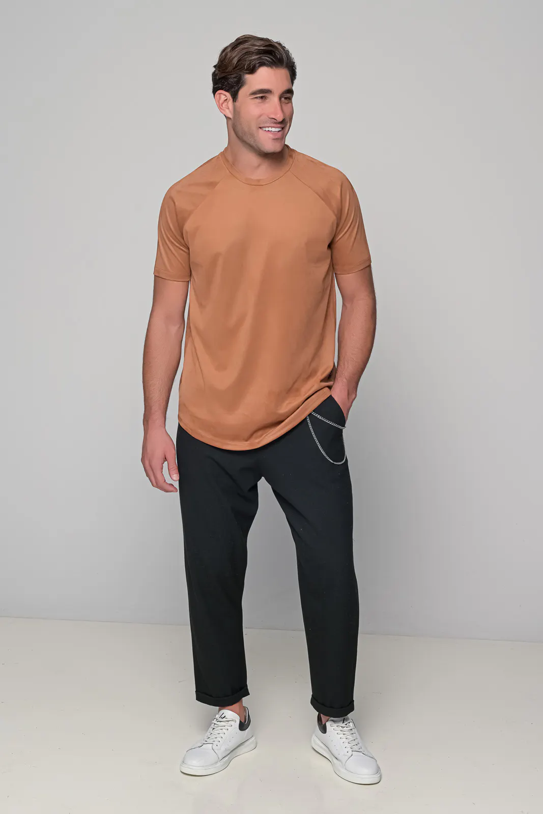 Κοντομάνικη Μπλούζα Alcantara Ben Tailor